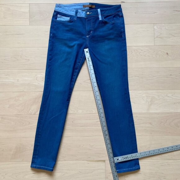 Joes Jeans Mandee style Skinny Ankle 29 Blue color block soft Denim Womens Pants - Picture 8 of 10